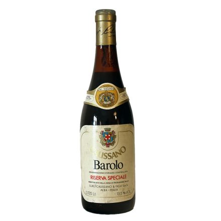 1971 Luigi Calissano Barolo Riserva Speciale