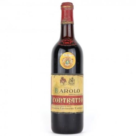 1967 Giuseppe Contratto Piemonte Nebbiolo Contratto